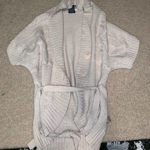 Cream cardigan